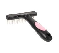EPIGEIST Horse Grooming Brush for Dogs and Horses, Double-sided Plastic and Steel Comb Comfortable Feel, Portable Pet Hairremover Suitable for Equestrian Hair Cleaning and Detangling
