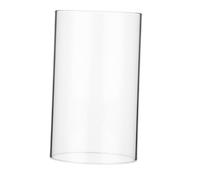 EPIGEIST Hurricane Candle Holder Sleeve, Clear Glass Cylinder Candleholder, Chimney Tube Open Ended Candle Shade Bottomless for Flower Vase Wedding Centerpieces