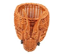 EPIGEIST Imitation Rabbit Basket Handwoven Creative Storage Organizer for Home Decor for Gardener's Harvest Bread Storage Animal Themed Basket