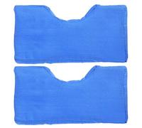 EPIGEIST Inflatable Leg Elevating Pillow 2pcs Blue Heel Protector Cushion Made of Polyester Sponge for Elderly and Bedridden Patient, Facilitates Healing in Home and Settings