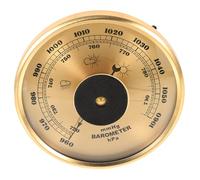 EPIGEIST Insert Barometer for Home Use Metal Dial Hygrometer and Thermometer Multifunctional Weather Instrument for Garden Office Bedroom Portable and Design