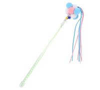 EPIGEIST Interactive Cat Teaser Stick with Bell Scratch-resistant and Reusable Cat for Indoor Play Engaging Fuzzy Design for Exercise and Entertainment Suitable for Kittens