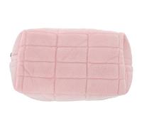 EPIGEIST Large Capacity Makeup Bag Stylish Canvas Storage Pouch for Cosmetics Keys and Daily Essentials Easy to Clean Durable Zipper Closure for Travel and Organization