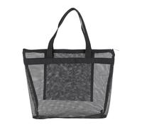 EPIGEIST Large Capacity Mesh Shower Organizer Bag Portable Toiletry Pouch for Unisex Use Polyester Wash Bag for Gym Beach Sauna Travel and Public Baths Practical Hanging Storage for Clothes