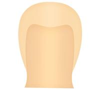 EPIGEIST Latex Bald Hat for Makeup Accessory Bald Wig Cap for Adults Monk Style for Halloween Decor and Men Hat Occasions