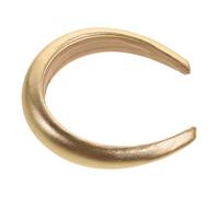 EPIGEIST Leather Sponge Hair Wide-edge Headband Shiny Golden for Women Girls for Christmas Birthdays and Cosplay Creative Solid Color Hair Accessory