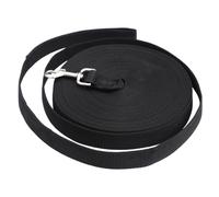 EPIGEIST Long Nylon Pet Leash for Dog Cat Puppy Training with Alloy Clasp and Welded D-ring Obedience Lead in Black for Walking and Indoor Use