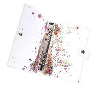 EPIGEIST Loose Leaf Binder Cover Notebook Shell Refillable Organizer for Office School Handbook Protection Lightweight Portable Diary Book Folio