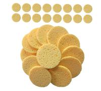 EPIGEIST Makeup Remover Sponge Face Cleansing Pads Reusable Facial Cleansing Pads 50Pcs 2.36In round Cellulose Sponge for Sensitive Skin Deep Cleaning Gentle Daily Skincare Evening Routine