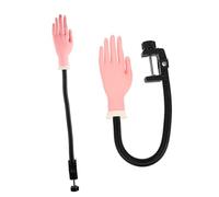 EPIGEIST Manicure Prosthetic Hands for Nail Art Practice Flexible Arm Model Fake Nails for Tech Training and Manicure Skills Improvement