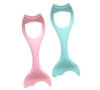 EPIGEIST Mascara Shield and Eyeliner Card, 2pcs Silicone Eye Makeup Assist Tool Set for Girls, Portable Eyelash Extension Aid Suitable for Precise Mascara Application and Eye Shadow Guard