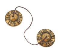EPIGEIST Meditation Chime Bell Brass Buddhist Bell for Feng Shui and Spiritual Practices for Beginners and Musicians Crisp Melodious Sound for Meditation and Prayer
