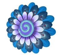 EPIGEIST Metal Sunflower Wall Decor Metal Wall Hanging Art with Fine Workmanship Easy Installation for Living Bedroom Office Natural Touch Home Decoration