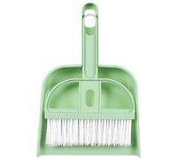 EPIGEIST Mini Handheld Broom and Dustpan Set for Hamster Cage Cleaning, Multi-Function Animal Cage Brush Hollow Mesh Design, Portable Pet Dustpan and Brush Tool for Rabbit and Dog Hygiene,