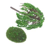 EPIGEIST Miniature Artificial Tree Model for DIY Crafts and Architectural Scenery Plastic Mini Garden Ornament Compact for Doll House Accessories and Landscape Design