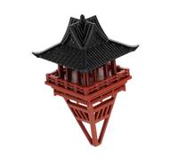 EPIGEIST Miniature Floating Treehouse Pagoda Statue for Zen Garden Decor Chinese Architectural Model Ornament with Artisan Craftsmanship Indoor Micro Landscape Sculpture for Fairy Garden