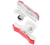 EPIGEIST Mobile Game Controller Trigger Replacement Pair, Red Plastic Shooting Game Handle with Ergonomic Joystick for Smartphone Gaming Accessories