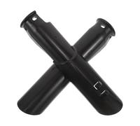EPIGEIST Motorcycle Sturdy Protection Front Fork Protector Cover Black Plastic Fork Dust Guard Lightweight Construction Or Off-road Use