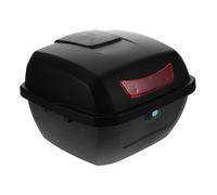EPIGEIST Motorcycle Top Box Scooter Trunk Storage Box Lid Matte Black Outdoor Travel Daily Use