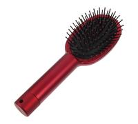 EPIGEIST Multi-purpose Red Hair Brush and Storage Box Set Secret Compartment, Portable Hair Comb for Money Hiding and Travel