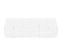 EPIGEIST Multigrid Lipstick Holder Desktop Organizer with Large Capacity Plastic Makeup Storage Case for Neat and Orderly Cosmetic Containers in Bedroom Or Desktop