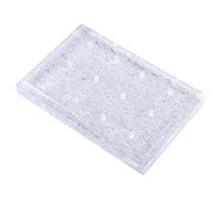 EPIGEIST Nail Drill Bit Holder Organizer 12-hole Acrylic Stand Storage Box for Manicure Tools Professional Nail Art Display and Storage for Salon and Home Use