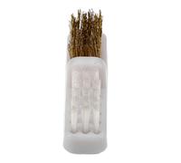 EPIGEIST Nail Drill Bits Cleaning Brush Durable Wire Brush for Manicure Drill Bit Cleaning Multi Functional Nail Cleaner for Salon DIY Nail Art Lightweight Easy to Store