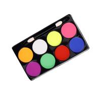 EPIGEIST Non-toxic Neon Body Painting Makeup Cream for Cosplay Party Festival Face Paint Boys and Girls Adults