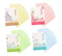 EPIGEIST Oil Absorbing Tissue Oil Control Facial Paper 4 Boxes 400 Pieces Random Colour Convenient Pack for Women