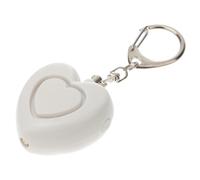 EPIGEIST Personal Alarm Keychain Heart Shaped with LED Light for Women Emergency Security Loud Siren Compact Self- Safety Device for Seniors and College Students