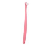 EPIGEIST Pet Oral Care Toothbrush for Dogs and Cats Single-Head Soft Bristle Cleaner Round-Head Design for Breath Freshening and Calculus Prevention Lightweight and Portable Pink Brush