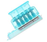 EPIGEIST Plastic Hole Puncher for Loose Leaf Binder Durable Handheld Paper Punch for Crafts Scrapbooking DIY Art Projects Compact Lightweight Design for Office and School Supplies