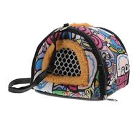 EPIGEIST Portable Animal Small Sturdy Material, Lightweight Canvas and Outgoing Bag with Plush Interior Carrier Hamster for Travel and Outdoor Adventures