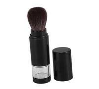 EPIGEIST Portable Automatic Powder Dispensing Makeup Brush for Travel Compact Foundation and Blush Brush with Soft Wool Bristles Even Natural Finish Easy Go Touchups