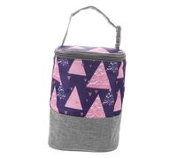 EPIGEIST Portable Bottle Cooler Bag with Handle Insulated Oxford Cloth Milk Bottle Tote for Travel and Outdoor Lunch Storage Multipurpose Thermal Cooler for Breastmilk and Meals