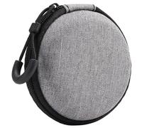 EPIGEIST Portable Earbuds Case Travel Organizer with Large Opening for Headphones USB Cables Power Adapters Memory Cards Compact EVA Earphone Storage Pouch for Plane Travel Essentials