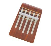 EPIGEIST Portable Kalimba Thumb Piano for Beginners Lightweight Note Finger Piano with Durable Wood and Construction Accurate Tone Mini Musical Instrument for Adults Reddish Brown