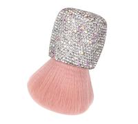 EPIGEIST Portable Makeup Brush Soft Bristles for Powder Foundation Blush and Nail Dust Cleaning Versatile Mushroom Design for Effortless Application
