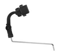 EPIGEIST Portable Saxophone Phone Holder Clip with Adjustable Angles for Learning and Musical Performances, Black Abs and Stainless Steel Music Lyre Stand Compatible with Saxophone