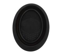 EPIGEIST Portable Silicone Makeup Brush Cleaning Mat for Girls and Girlfriends Black Practical Brush Scrubber Pad That Is Not Deformed