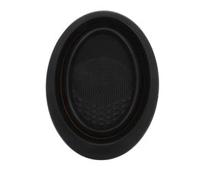 EPIGEIST Portable Silicone Makeup Brush Cleaning Mat for Girls and Girlfriends Black Practical Brush Scrubber Pad That Is Not Deformed