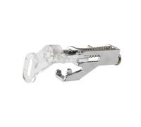 EPIGEIST Portable Silver Quilting Presser Foot for Domestic Low-shank Sewing Machines Motion Embroidery Darning Monogramming Accessory Hard Metal Compatible with Singer Brother Babylock