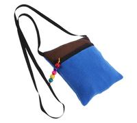 EPIGEIST Portable Small Sugar Glider Pouch Navy Breathable Hamster Carry Bag with Shoulder Strap for Travel and Outdoor Use