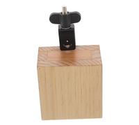 EPIGEIST Portable Wooden Cowbell Drum Accessory for Musicians Square Percussion Instrument with Traditional Craftsmanship Compact Handheld Jam Block for Bands and Studio Practice