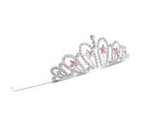 EPIGEIST Princess Rhinestone Crown Headband for Lightweight Comfortable Birthday Tiara Elegant Fairy Tale Hair Accessory for Stage Party and Dress Up Play