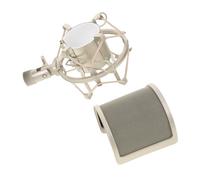 EPIGEIST Professional Microphone Isolation Shield Kit with U-shaped Pop Filter and Shock Mount Anti-wind Mic Windscreen Compatible with Various Models for Vocal Recording and Noise