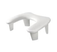 EPIGEIST PU Leather U-shaped Nail Tech Arm Rest with Adjustable Tilt Non-slip Hand Cushion for Manicure Salon Use Portable Multifunctional Hand Support Pillow for Nail Art Writing and