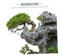 EPIGEIST Resin Fisherman Statue for Garden and Fish Tank Weather-resistant Asian Home Decor with Traditional Chinese Design Symbolizing Wisdom and Patience for Bonsai and Zen Spaces