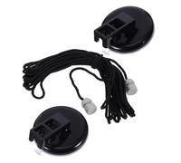 EPIGEIST Retractable Clothesline with Strong Suction Cups Extendable Washing Line for Indoor Outdoor Use Portable Laundry Drying Rope for Balcony Camping Travel Installation