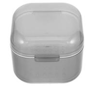 EPIGEIST Reusable Plastic Nail Tool Cleaner Box with Detachable Tray for Manicure and Nail Art Tools Portable Soaking and Sterilizer Case and Home Salon Use